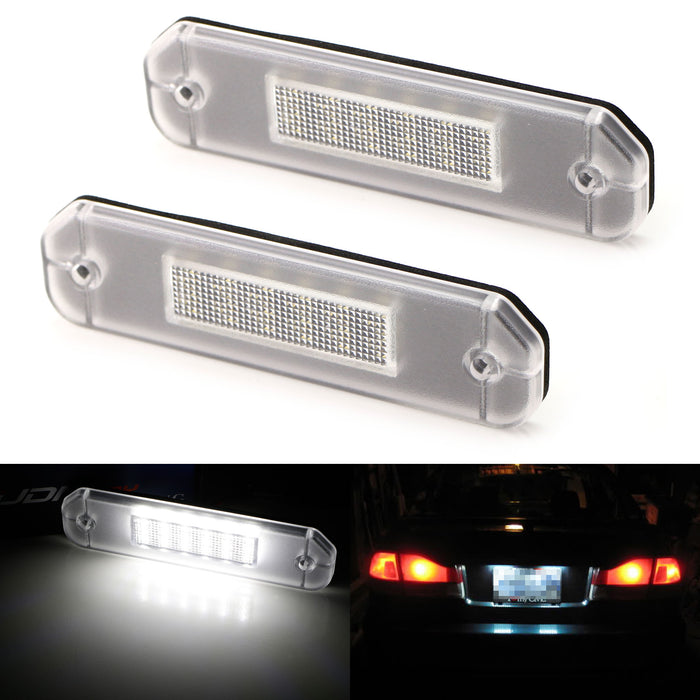 18-SMD Full LED License Plate Light Kit For 92-95 Gen5 or 96-00 Gen6 Civic Coupe