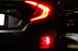 Red Lens 54-SMD LED Bumper Reflector Marker Lights For 16+ 10th Gen Honda Civic
