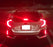 Smoked Lens 24-LED Bumper Reflector Light Kit For Civic Hatchback, SI, Type-R 4D