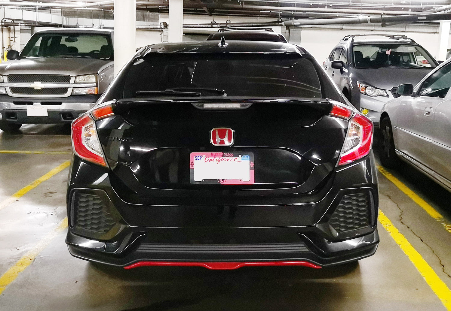 V2 Rear Bumper LED Reflectors | Honda Civic Type R | FK