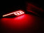 Red Lens Full LED Rear Bumper Reflector Tail/Brake Lights For 2017-19 Honda CR-V