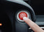 Red Carbon Fiber Keyless Engine Push Start Button Cover For Honda Accord Civic..