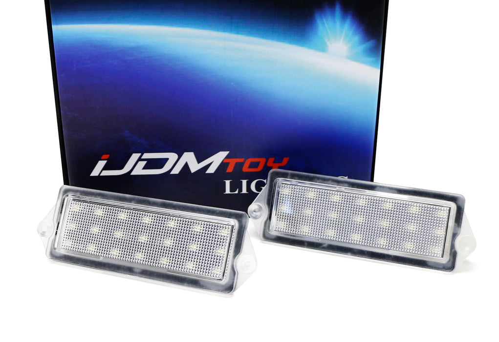 Epartsgogo 21-SMD LED License Plate Lights For 2003-2009 Hummer H2 – White 6000K, Direct Replacement, Pair