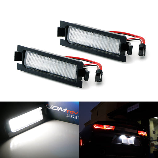 OEM-Replace 18-SMD 3W LED License Plate Lights For Hyundai Accent, Elantra GT