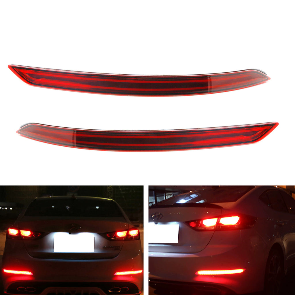 Rear Bumper Reflector Light Compatible With Hyundai For Elantra 2016 Rear Bumper Reflector Light Compatible With Hyundai For Elantra 2016