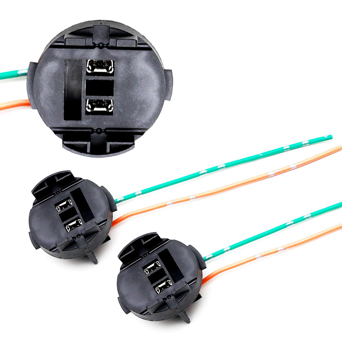 H7 Headlight Bulb Socket Retainer Holder Adapters For Hyundai Avante M