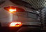 Red Lens JSR Style LED Bumper Reflectors, Rear Fog Lights For 17+ Santa Fe Sport