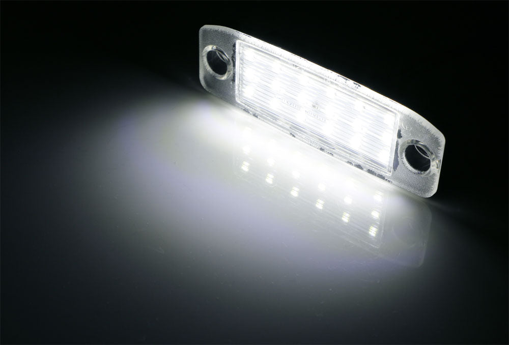 Direct Fit White LED License Plate Lights Lamps For 11-14 Hyundai Sonata i40 i45
