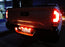 Rear License Plate Frame Mount Red LED Tailgate Light Bar Kit For All Car Trucks