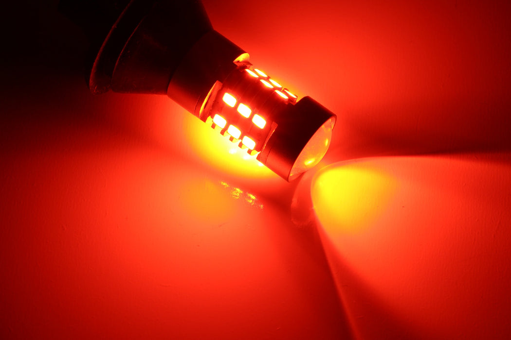 Red/White LED Rear Fog/Reverse Light Conversion Kit For 2015-2023 Ford ...