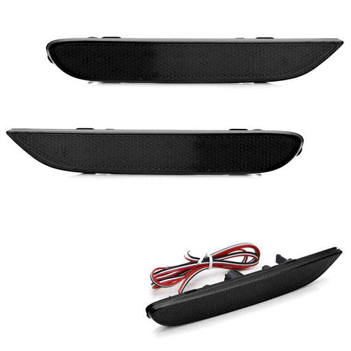 Smoke Lens Full LED Rear Bumper Reflectors For 2020+ Mitsubishi Outlander Sport