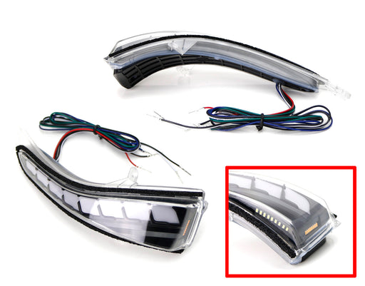 Side Mirror Sequential Blink LED Turn Signal Light For Infiniti Q50 Q70 Q60 QX30