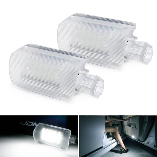 White Full LED Side Door Courtesy Light Kit For Infiniti G35 G37 M37 Q50 Q60 Q70
