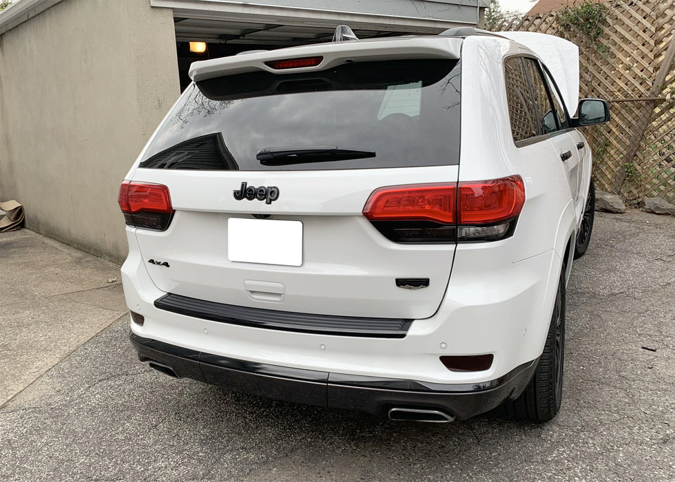 Smoked Lens Rear Bumper Reflectors For 11-20 Jeep Grand Cherokee WK2, Compass...