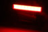 Red Lens LED Strobe Third Brake Lamp w/Brackets For 2018-up Jeep Wrangler JL