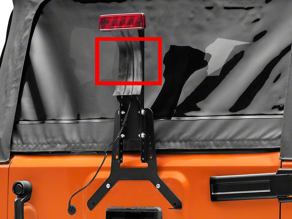 18" Plug-N-Play 3rd Brake Light Extension Harness For 07-18 Jeep Wrangler JK JKU