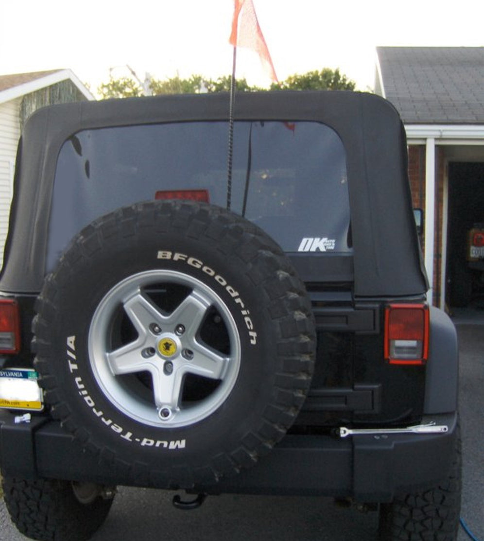 Dual CB Antenna Mounting Bracket For 20072018 Jeep Wrangler JK Unlimi