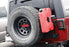 3rd Brake Light Behind Spare Tire Relocation Bracket For 07-17 Jeep Wrangler JK