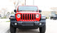 40W CREE LED Pod Light w/Windshield Mounting Brackets For 18-up Jeep Wrangler JL