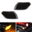 Matching Smoked Lens Amber Full LED Side Marker Light For 18-up Jeep Wrangler JL