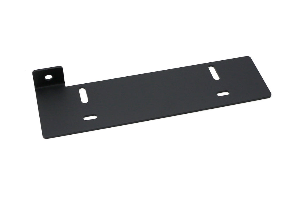 No Drill Front Bumper License Plate Bracket Relocator For 18-up Jeep Wrangler JL
