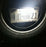 Rear Spare Tire Mount License Plate Bracket w/ LED Light For 2018-up Wrangler JL