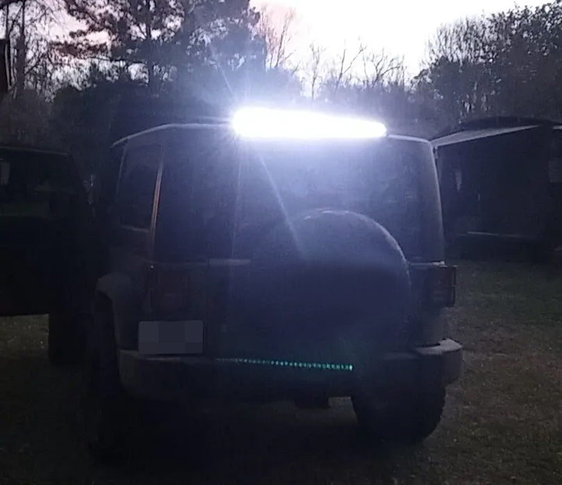CheroCar LED Rear Liftgate Dome Light Bar For Jeep Wrangler JK JL 2007-2023