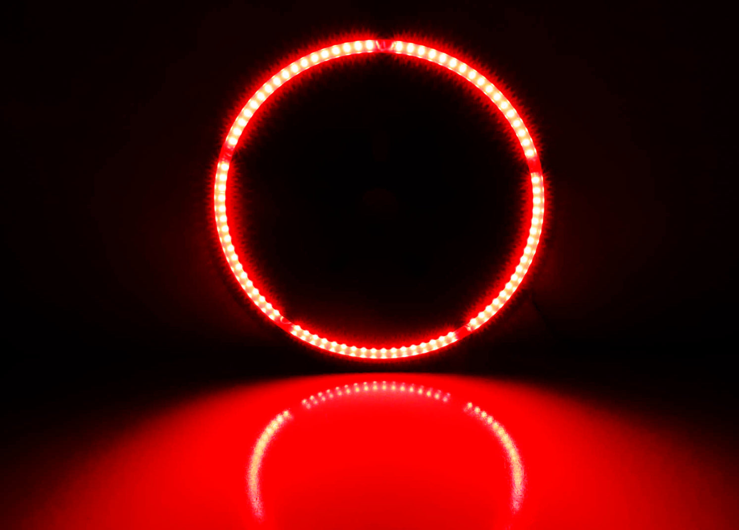 F1 Strobe/Flash Spare Tire Mount LED Disc 3rd Brake Light Kit For Jeep