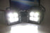 72W LED Pod Lights w/ Above 3rd Brake Bracket, Wiring For 07-17 Jeep Wrangler JK