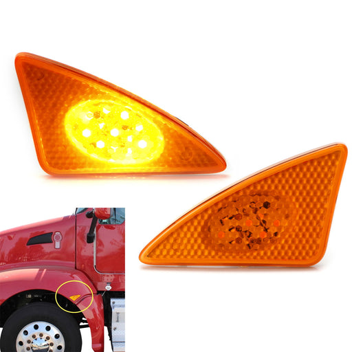 side marker lights turn signal for kenworth t660 t170 t270 t370