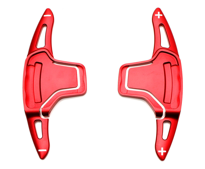 thumbnail image 2 of Xotic Tech Red Aluminum Paddle Shifters Extension For Kia Stinger 2018-2023 2 of 6