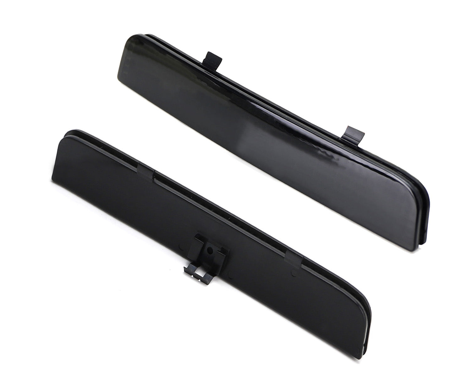 Dark Smoked Rear Bumper Reflector Lenses For 2003-12 Land Rover Range ...