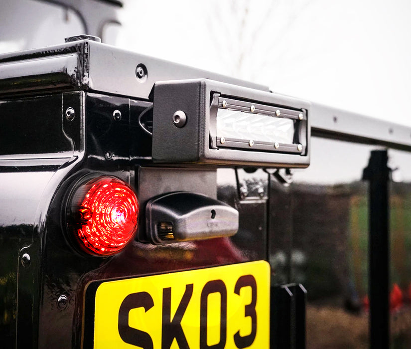 4pc Smoked LED Rear Turn Signal Brake Tail Light Kit For Land Rover Defender 2 3