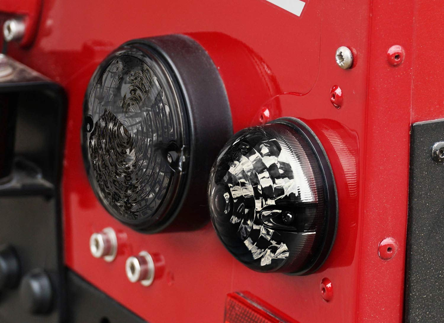 Defender Rear Stop Light LED Rear Turn Signal Brake Tail Light Kit For Land Rover Defender 2 3 ...