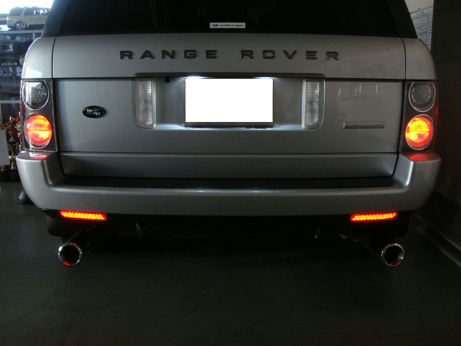 Red Lens 24-SMD LED Bumper Reflector Marker Lights For Range Rover Freelander 2