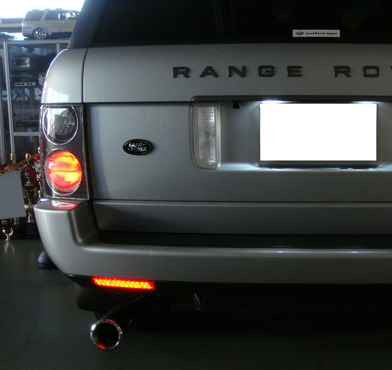 Red Lens 24-SMD LED Bumper Reflector Marker Lights For Range Rover Fre ...