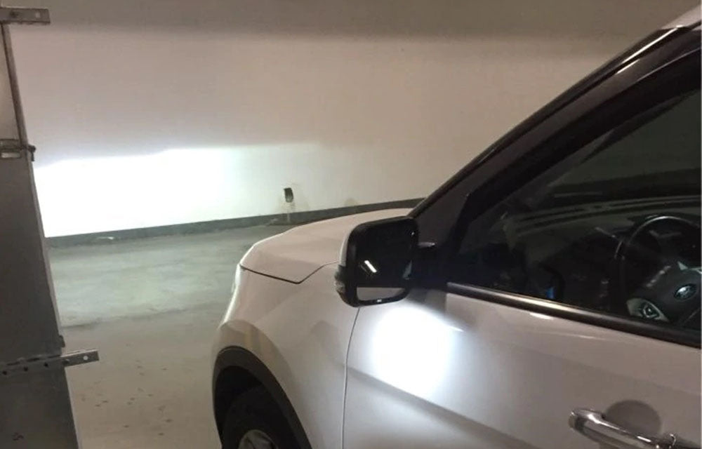 Range Rover Puddle Lamp White LED Under Side Mirror Puddle Lights For Land Rover Range Rover L ...