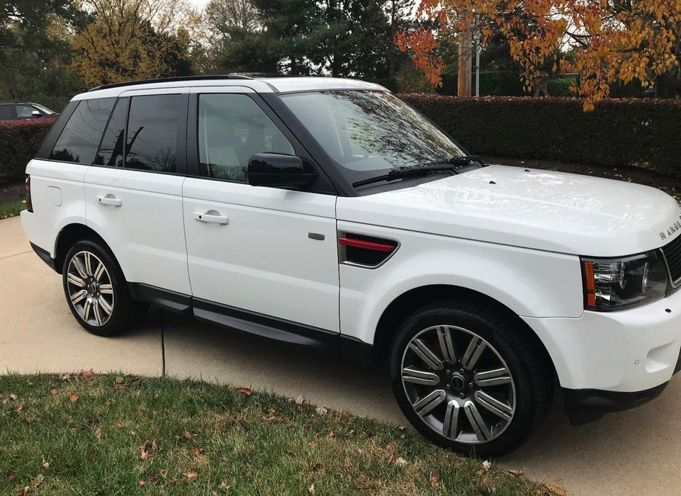 Smoked Lens Amber LED Side Marker Lights For Range Rover Sport Discove ...