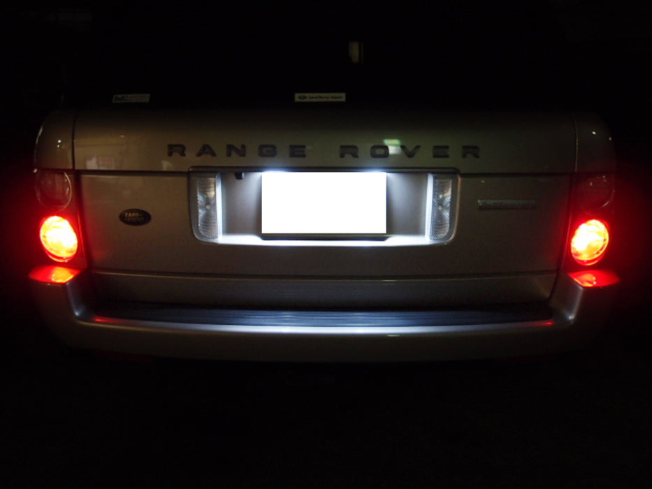 OE-Fit 3W Full LED License Plate Lights For 1998-04 Ranger Rover Discovery 2 LR2