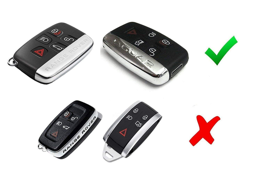 Carbon Fiber Silicone Key Fob Cover – For Land Rover Range Rover LR4 & Jaguar