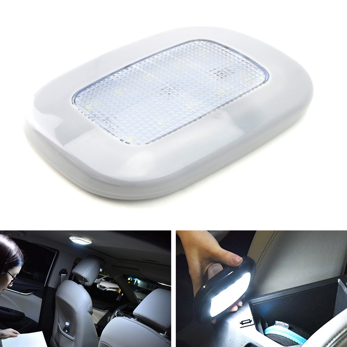 Car Interior Roof Light Ceiling Dome Lamp RV Camper Trailer Truck 2x Car Interior Roof Light Ceiling Dome Lamp RV Camper Trailer Truck 2x