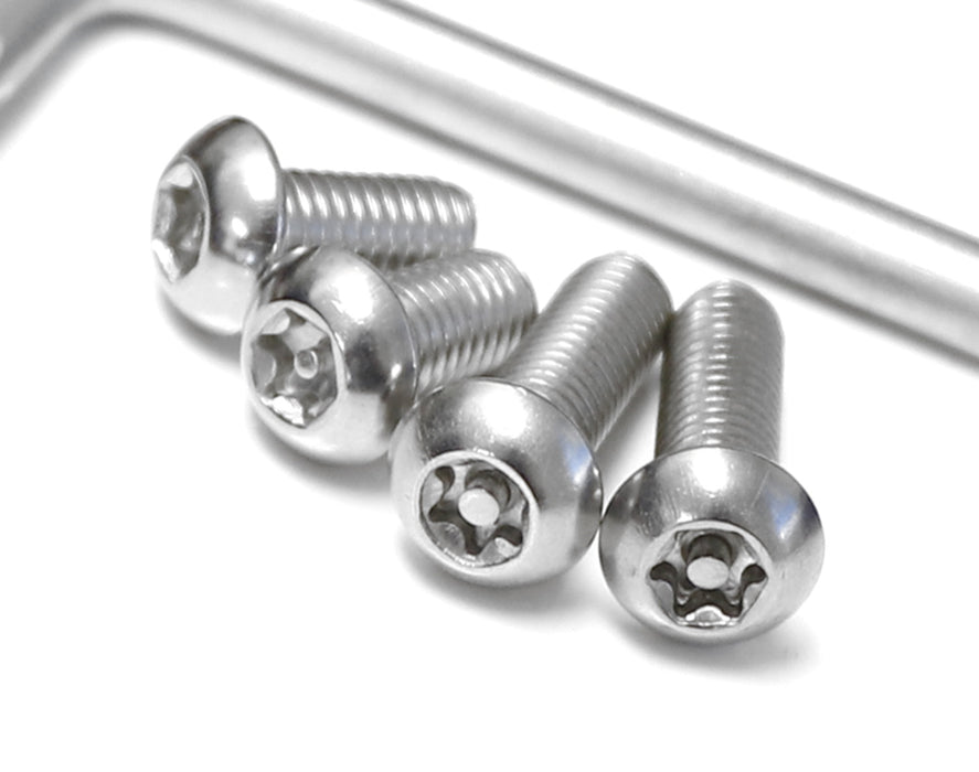 Keyed Fasteners Set of Stainless Steel M8 Anti-Theft Security Screw/Bolt Kit w/Locking ...