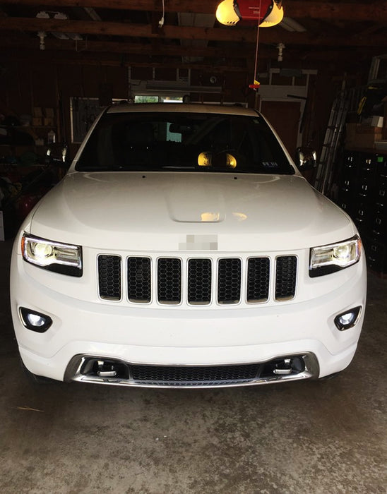 Projector Lens Fog Lamp w/ White LED For Dodge Charger Challenger Grand Cherokee Projector Lens Fog Lamp w/ White LED For Dodge Charger Challenger Grand Cherokee