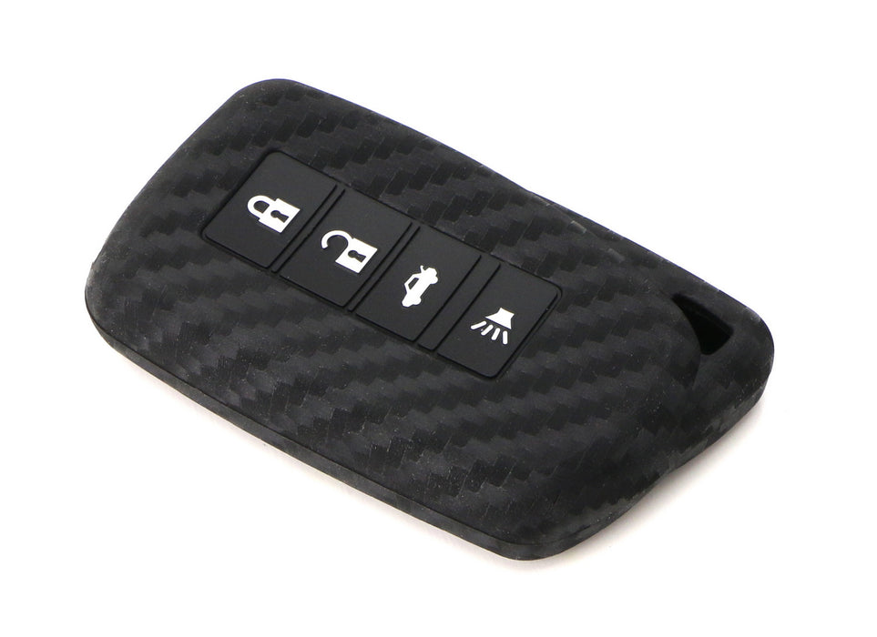 Carbon Fiber Soft Silicone Key Fob Cover For Lexus IS ES GS RC NX RX LX 200 250