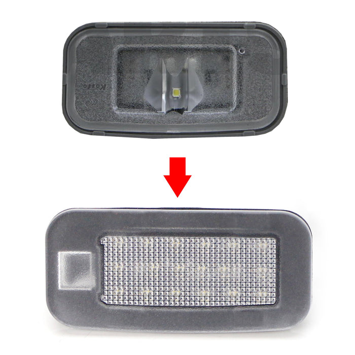 OE-Fit 3W LED License Plate Light Kit For Lexus GS350 GS460 GS450h LS460 LS600h