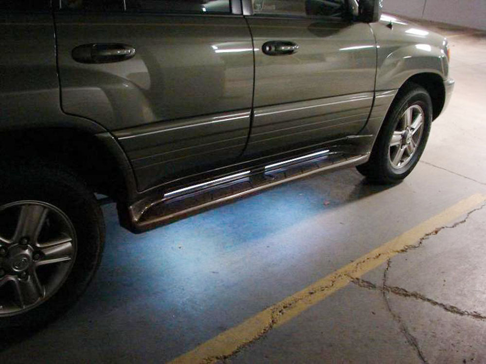 Full LED Under Car Running Board Courtesy Light Conversion Kit For 02