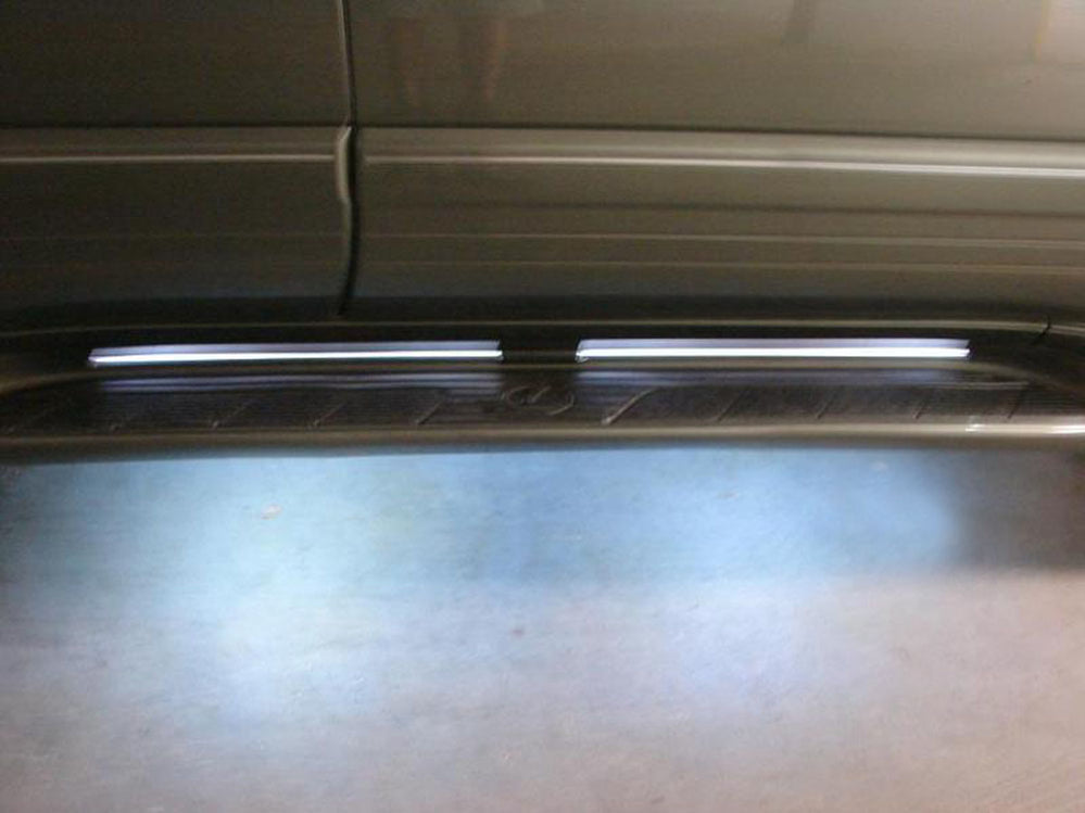 Full LED Under Car Running Board Courtesy Light Conversion Kit For 02+ —