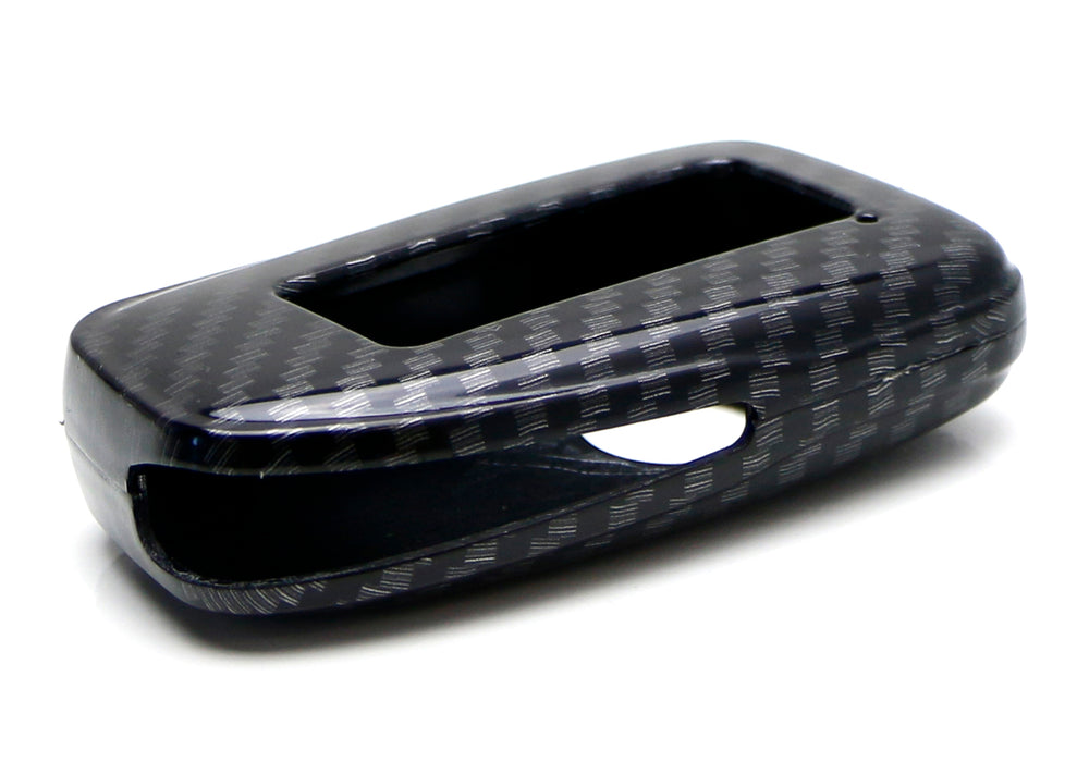 Black Carbon Fiber Hard Shell Key Fob Cover Case For Lexus IS ES GS RC NX RX LX