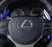 Blue CNC Billet Steering Wheel Paddle Shifter Extension Cover For Lexus IS RC NX