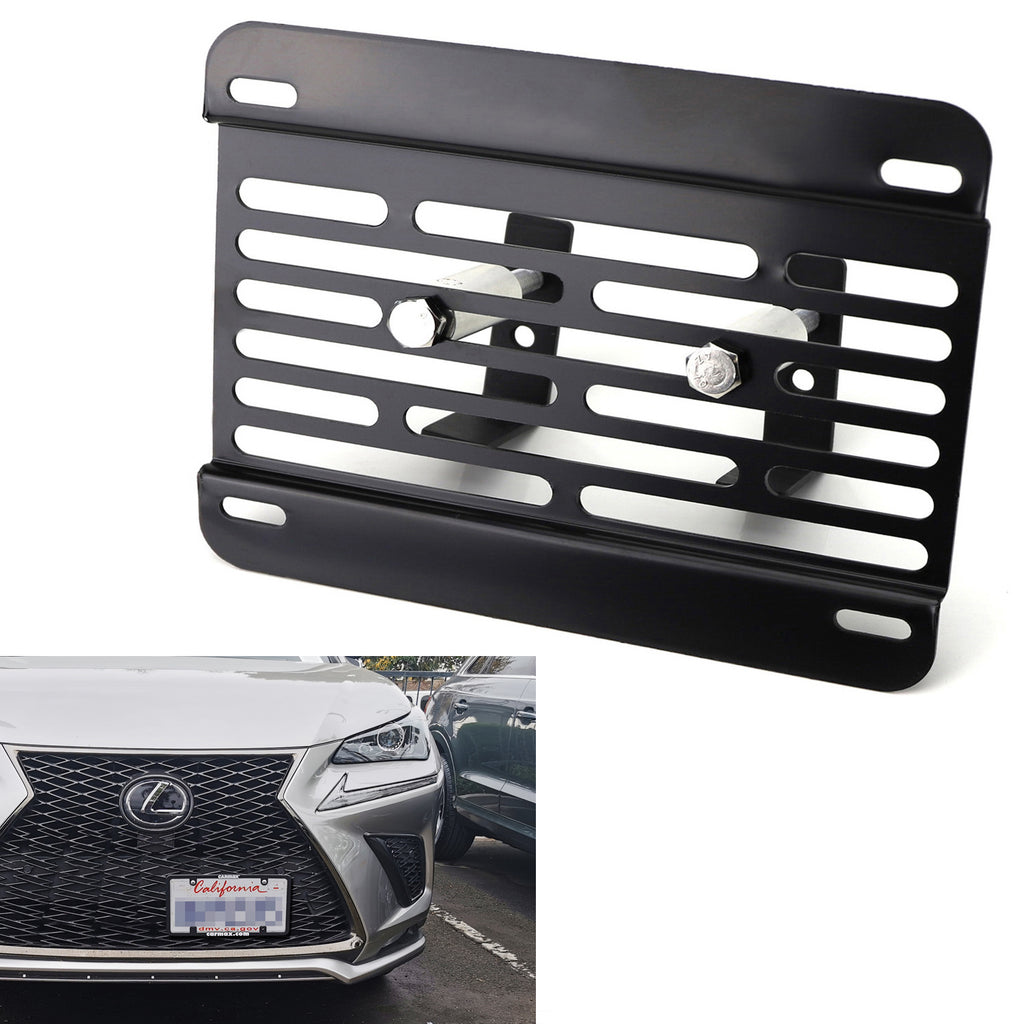 Lexus RX NX UX No Drill Grille Mesh Mount License Plate Relocator